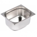 Гастроемкость нерж 1/2-150 (325x265) 8,9л Luxhstahl (Китай)