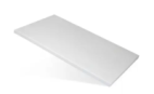 Доска разделочная 600х400х18 мм белая пластик