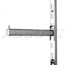 G052-350 Кронштейн прямой на стойку, L=350мм, хром (GLOBAL, KANALINA)