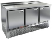 СП СТОЛ ДЛЯ САЛАТОВ HICOLD SLE2-111GN С КРЫШК.