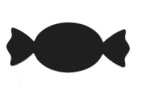 Ценник "Конфета"