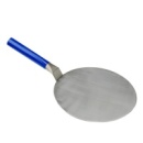 Лопата для пиццы d=25,5 см. l=20 см. нерж. с прорезин. ручкой MGsteel /1