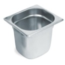 Гастроемкость нерж 1/6-200 (176х162) 3,2л MGsteel (Китай)