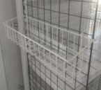 Корзина на решетку 450-110-100 мм, графит (кр-ть 2 шт)