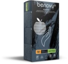 Перчатки BENOVY™ нитриловые неопудренные 3,5гр. S (100 шт) ЧЕРНЫЕ