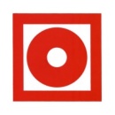 Знак ПБ 200х200 (кнопка вкл.уст-вок пож.авт-ки)