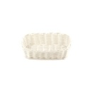 Корзинка пластиковая 210х145х60 мм белая [White 3528, KT3053]