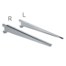 G009-250 Кронштейн для полки, L=250мм, хром (GLOBAL, KANALINA)