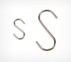 Металлический S образный крючок S-HOOK 22мм