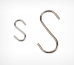 Металлический S образный крючок S-HOOK 22мм